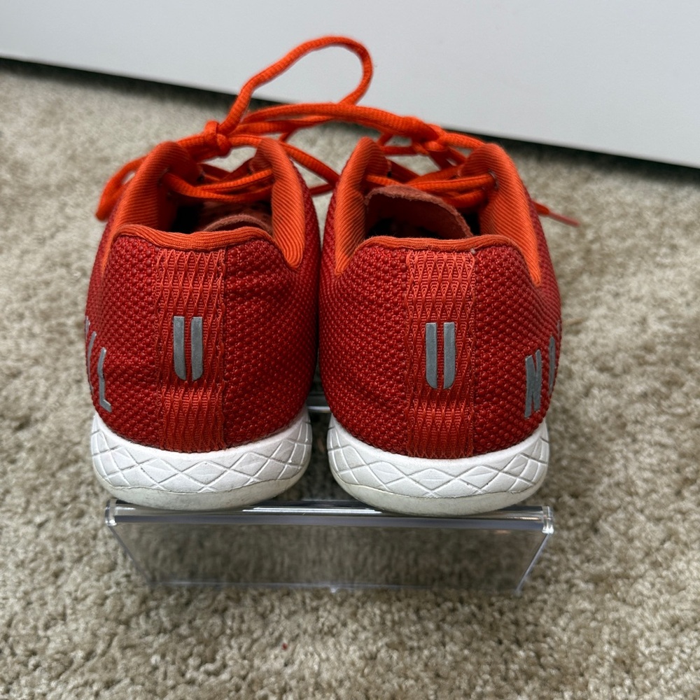 NOBULL Cross Fit Trainers Sneakers Womens 8.5 Mens 7 Red Orange - Picture 4 of 7